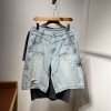 크롬 하츠 Jeans Shorts
