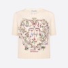 디올 Dioramour 반팔 캐시미어 니트 514S07A0017